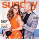 Melanie Brown, Stephen Belafonte - Sunday Magazine Cover [Australia] (10 February 2013)