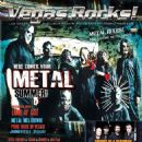 Corey Taylor, Paul Gray, Joey Jordison, Sid Wilson, James Root, Chris Fehn, Mick Thomson, Shawn Crahan - Vegas Rocks Magazine Cover [United States] (August 2015)