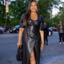 Garcelle Beauvais – Arriving at the NBC Upfronts dinner at Marea in New York - 454 x 681