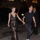 Miranda Kerr – Heads to Bemelmans Bar for a 2022 Met Gala after party in New York - 454 x 577