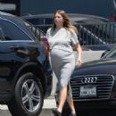 Stassi Schroeder – Shows off her growing baby bump in LA