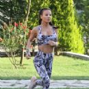 Chantelle Connelly in Gym Outfit – Workout in Istanbul - 454 x 628