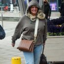 Kerry Katona – Caught up in storm Eunice while arriving at Steph’s Packed Lunch - 454 x 714