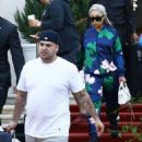 Blac Chyna and Rob Kardashian Leaving The SLS Hotel in Miami Beach, Florida - May 14, 2016