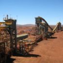 Iron ore mines in Western Australia