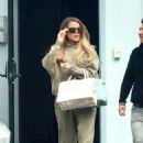 Khloe Kardashian – In sweats and Nikes as she leaves studio in Calabasas