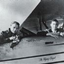 Richard Halliburton, right, with Moye Stephens, his pilot