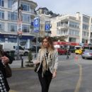 Çigdem Batur  walking in Bebek - 454 x 683