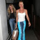 Nicollette Sheridan – With Alana Stewart leaving dinner at Craig’s in West Hollywood - 454 x 590