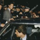 Prince Charles and Princess Diana leaving Saint Mary's Hospital after the birth of their first baby son Prince William - 22 June 1982 - 454 x 302