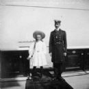 Grand Duchess Tatiana Nikolaevna and Sergei Pogulyaev onboard the Standart, 13th - 21st July 1908.