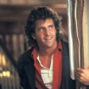 Mel Gibson as Martin Riggs in the Lethal Weapon Movies