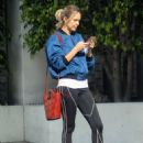 Arielle Kebbel in Tights – Out in Beverly Hills