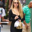 Jennifer Lawrence – In tight black dress on the West Village in New York