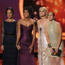 Minka Kelly, Annie Ilonzeh, Rachael Taylor, and Drew Barrymore at The 63rd Primetime Emmy Awards (2011) - 454 x 338