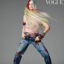 Kristen McMenamy - Vogue Magazine Pictorial [United Kingdom] (January 2022) - 454 x 568