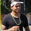 Blac Chyna and Demetrius Harris at Nail Garden in Los Angeles, California - August 12, 2017 - 454 x 713