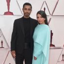 Riz Ahmed and Fatima Farheen Mirza - The 93rd Annual Academy Awards - Arrivals