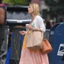 Claire Danes – Shows her growing baby bump in New York