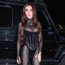 Holly Sonders – On a dinner at Catch Steak in West Hollywood - 454 x 808