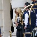 Avril Lavigne – Seen leaving her hotel in Paris
