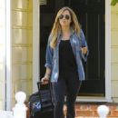 Christine Ouzounian is spotted leaving her home in Santa Monica, California and heading to a meeting in Century City on August 14, 2015 - 454 x 588