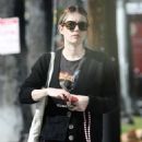 Emma Roberts – Seen in a casual outfit in Los Angeles