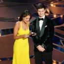 Eiza González and Ansel Elgort - The 90th Annual Academy Awards - Show - 454 x 321