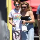 Peyton List – With Jacob Bertrand seen after having brunch together in Los Angeles - 454 x 681
