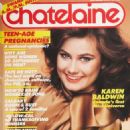 Karen Baldwin - Chatelaine Magazine Cover [Canada] (October 1982)