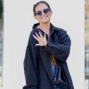Chrissy Teigen – With John Legend seen selling Girl Scout cookies in Melrose