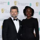 Andy Serkis and Danai Gurira At The BAFTAs 2019 - 409 x 600
