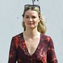 Emma Rigby walked the dog out in Notting Hill - 454 x 476