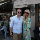 Rosanna Davison &#8211; Pictured with her husband Wes Quirke in Dalkey &#8211; Dublin