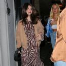 Isabella Rose Giannulli – In a zebra print dress seen while exiting Craig’s in West Hollywood - 454 x 681
