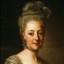 Hedvig Elisabeth Charlotte of Holstein-Gottorp, during her time as a royal duchess. Portrait by Alexander Roslin