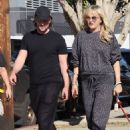 Malin Akerman – Seen with her husband Jack Donnelly near their home in Los Angeles - 454 x 636