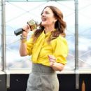 Drew Barrymore – Pictured by lighting the Empire State Building in Midtown Manhattan