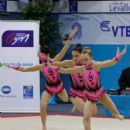 Acrobatic gymnasts