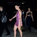 Lily James – Attends a Met Gala after-party at the Standard Hotel in New York