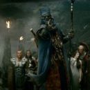 (L-r) SAM WORTHINGTON as Perseus, HANS MATHESON as Ixas, IAN WHYTE as Sheikh Sulieman, GEMMA ARTERTON as Io and LIAM CUNNINGHAM as Solon in Warner Bros. Pictures' and Legendary Pictures' 'Clash of the Titans,' distributed by Warner Bros. P - 454 x 187