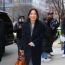 Maya Erskine – Arriving at The Tonight Show in New York