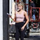 Witney Carson – Seen arriving for practice at the dance studio in Los Angeles - 454 x 681
