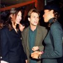 Christian Slater and Christy Turlington