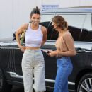 Hailey Bieber and Kendall Jenner – Shopping candids in Los Angeles