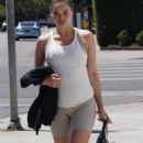 Shanina Shaik – Pictured after workout in West Hollywood - 454 x 808