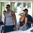 Khloe Kardashian was spotted out to lunch  in Miami, Florida on September 18, 2016