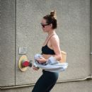 Olivia Wilde – Seen after morning workout in Los Angeles