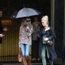 Paris Jackson – Braves the heavy rain during Fashion week in Milan - 454 x 560