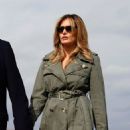 Melania Trump – Pictured at Andrews Air Force Base Maryland - 454 x 1067